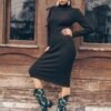 Cowboy Otoman Boots Black and Green Model 3