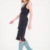 Ottoman Turquoise Pointed Toe Heel Boots Model 4
