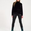 Cowboy Otoman Boots Black and Green Model 7