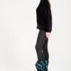 Cowboy Otoman Boots Black and Green Model 10